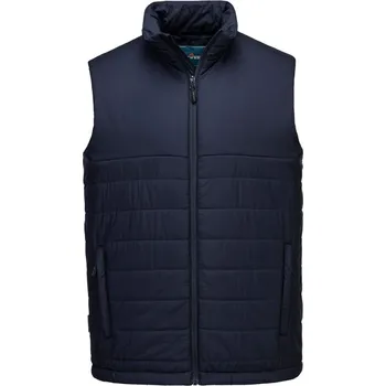pracovní vesta PORTWEST Vesta S606 Professional Insulated Baffle Gilet POR-S606NVRXL XL Navy