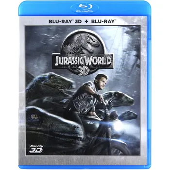 Jurassic World 3D Blu-ray disk