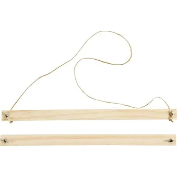 Rám na obraz Creativ Company Dřevěný věšák na plakáty 56921 A3 borovice