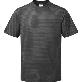 pracovní tričko PORTWEST Tričko ESD AS20, krátký rukáv, antistatické POR-AS20ZOR5XL Šedá 5XL