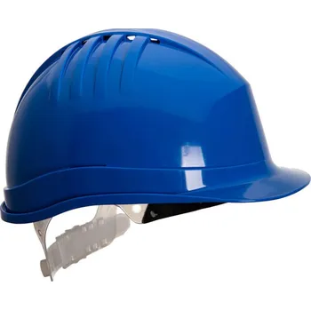 PORTWEST Přilba Expertline PS60, skluzová ráčna POR-PS60RBR Modrá královská