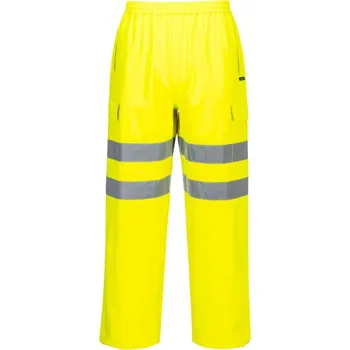 Pláštěnka PORTWEST Kalhoty do deště Extreme S595 do pasu, 3-vrstvé, reflexní POR-S595YERXL XL Žlutá