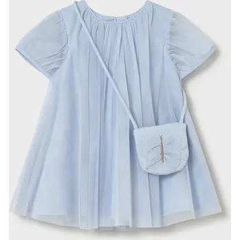 Dívčí šaty Dívčí šaty Mayoral 1917.4E.Baby.PPY2 modrá 55X, vel. 74