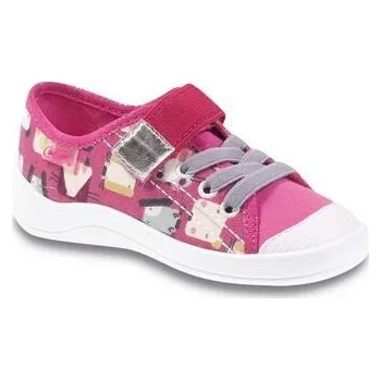 Dívčí tenisky Befado dětské, dívčí tenisky Tim 251X086 - velikost 26 - Velikost 26