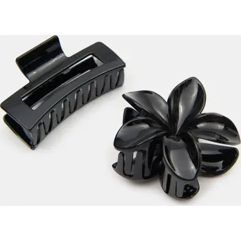 Sinsay - Sada 2&nbsp;spon do vlasů - černá - 856HM-99X - 856HM-99X-ONE