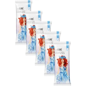 The Eliré plněné proteinové tyčinky - perníček s jahodovou náplní v hořké čokoládě 5x30g