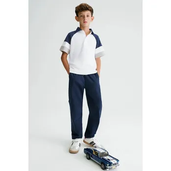 Oblečení a móda Dětské tepláky Mayoral 6567.7D.Junior.PPY2 námořnická modř 59X, vel. 128