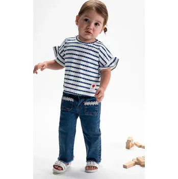 Dívčí džíny Dětské rifle Mayoral 1511.4F.Baby.PPY2 modrá 57X, vel. 98