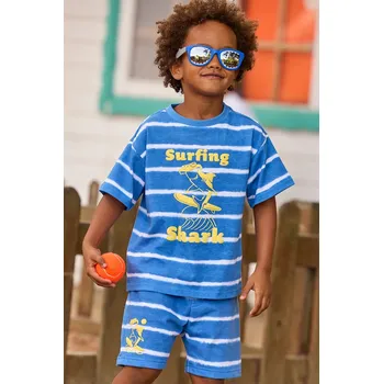 Chlapecké kraťasy Dětské kraťasy Mayoral 3213.5J.Mini.PPY2 modrá 55X, vel. 98