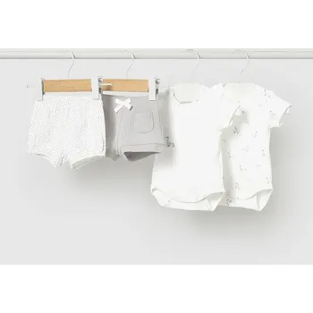 Kojenecký body Kojenecké body Mayoral Newborn 2-pack 1630.1A.Newborn.PPY2 šedá 09X, vel. 80