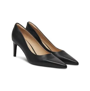 Dámské lodičky Lodičky Calvin Klein Pump 70 Pointy Hw Bar Lth HW0HW02561 Černá 38