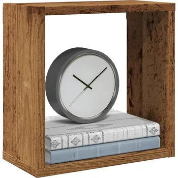 Nábytek vidaXL Nástěnné police kostky 6 ks 30x15x30 cm kompozit [815884] Barva: Staré dřevo