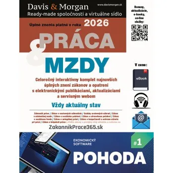 Kniha Práca & Mzdy 2026 - Redakčný