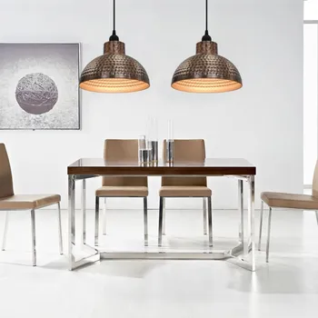 Stropní svítidla 2 ks polokulového tvaru, měděná barva - 8718475957522