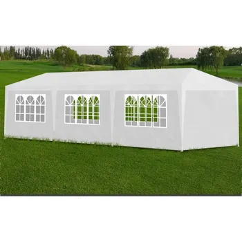Zahradní stan Party stan 3 x 9 m bílý - 8718475837466