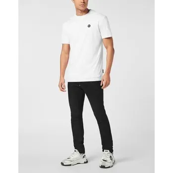 Pánské oblečení PHILIPP PLEIN T-Shirt 26249 Bílá Regular Fit XL