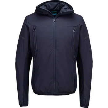 pracovní bunda PORTWEST Bunda EV470 hybridní, zateplená POR-EV470NVTXL XL Navy Prodložené na výšku 183 cm