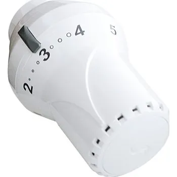 Hlavice pro radiátor Hlavice termostatická COSMO pro VK a ventily Danfoss, s nulovou i protizámrznou hodnotou, bílá