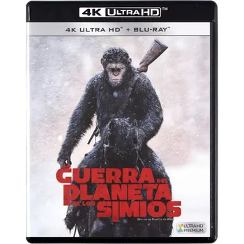 Blu-ray film Wojna o Planetę Małp / War for the Planet of the Apes - 4K Blu-ray disk