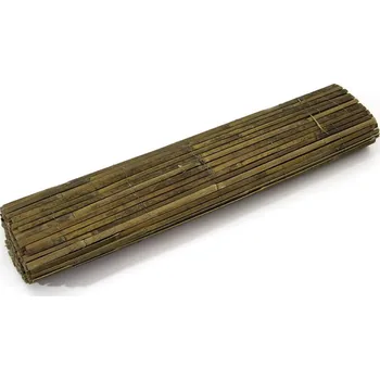 zahradní zástěna Bambusová stínící rohož "štípaný bambus nelakovaný" - 500 x 200 cm