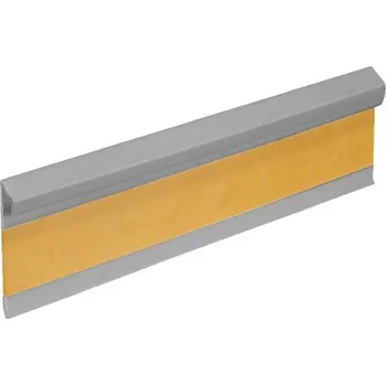 soklová lišta Šedá plastová soklová podkladní lišta Fortelock - 250 x 5 x 0,7 cm