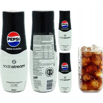Sirup pro výrobník sody 3x koncentrát sirupu Pepsi Max pro výrobník sody SodaStream, 9 l nápoje ze 440 ml