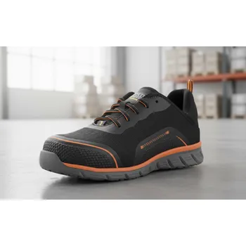 Pracovní obuv SAFETY JOGGER Polobotky LIGERO2 S1P ESD, NM, SRC, různé barvy Velikost 46 (UK-11) černá/oranžová