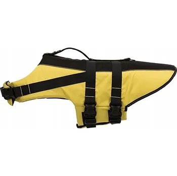 Obleček pro psa Trixie Záchranná vesta pro psy S 35 cm 42–66 cm žlutá/černá