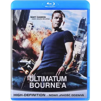 ULTIMATUM BOURNE'A Blu-ray disk