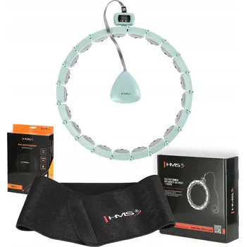 Hula hoop s cvočky HMS 43 cm modrá