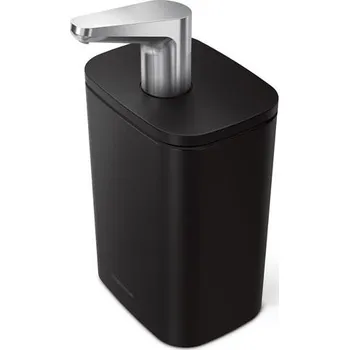 Dávkovač mýdla Dávkovač Simplehuman mýdla a desinfekce Pulse - 473 ml, matná černá ocel