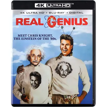 Real Genius Blu-ray 4K disk