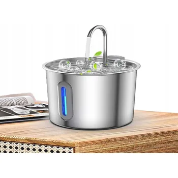Miska pro psa Automatická fontána na vodu pro kočky, pítko pro psy, tichý dávkovač vody + filtr 2200 ml