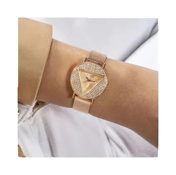 Módní doplněk Guess Hodinky GW0671L3 Růžové zlato OS