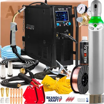 Svářečka Svářečka SPARTUS EASYMIG 375 400V 350A SYNERGIE TIG LIFT FLUX MMA 4-kladková
