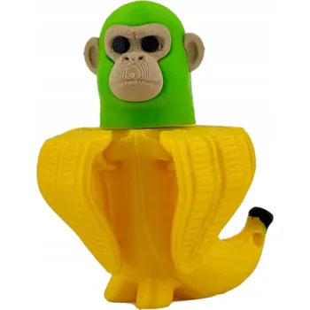 Přívěsek Na Klíče Brain Rot Chimpannzini Bananini – Figurka Meme, Pohyblivá hlava