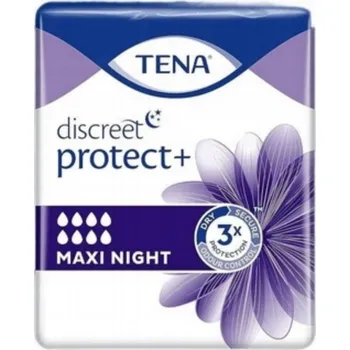 Menstruační vložka TENA DISCREET VLOŽKY MAXI NIGHT 6 KS