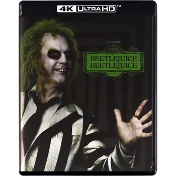Beetlejuice Beetlejuice Blu-ray 4K disk