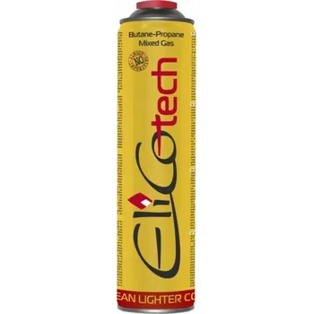 Outdoor vaření Plynová kartuše ElicoTech propan-butan 600 ml 330 g