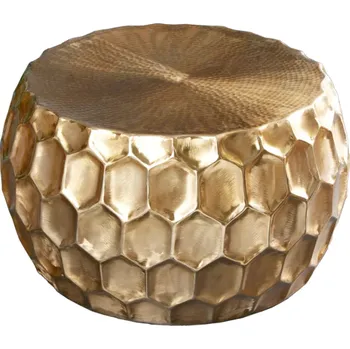 Konferenční stolek Konferenční stolek ORGANIC ORIENT 70 CM zlatý