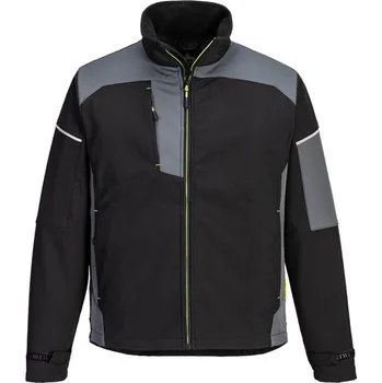 pracovní bunda PORTWEST Bunda PW378, softshellová POR-PW378BZRXXXL 3XL Černá/šedá