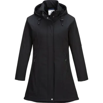 pracovní bunda PORTWEST Bunda Carla TK42, softshellová, dámská POR-TK42BKRXL XL Černá