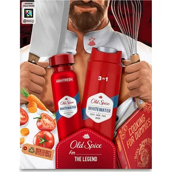 Kosmetická sada Old Spice Whitwater Chef dárková sada péče o tělo pro muže 2 ks