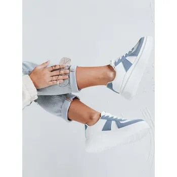 Dámské tenisky Dámské tenisky na platformě MODNIKKI ZY0874 Barva: Nebeská, Velikost: 36