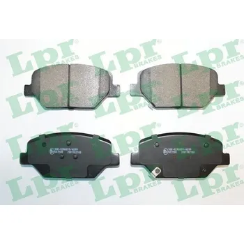 Brzdový systém Sada brzdových destiček, kotoučová brzda LPR 05P2108