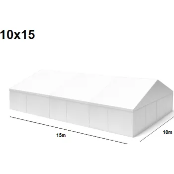 Zahradní stan TENTino Velkokapacitní párty stan 10x15 m Stav: BAZAROVÝ