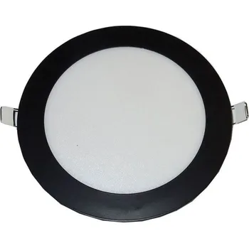 Bodové svítidlo Podhledové světlo LED 9W, 147mm, 3000K, 230V/9W, vestavné, černé