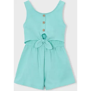 Kojenecký overall Dětský bavlněný overal Mayoral 3889.6L.Mini.PPY2 tyrkysová 65X, vel. 98