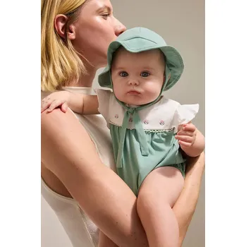 Kojenecké body Mayoral Newborn 1602.2E.Newborn.PPY2 zelená 07X, vel. 80