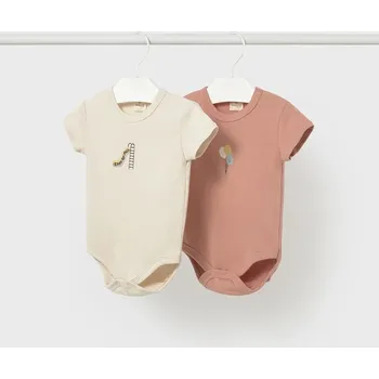 Kojenecký body Bavlněné kojenecké body Mayoral Newborn 2-pack 1739.2A.Newborn.PPY2 růžová 38X, vel. 86